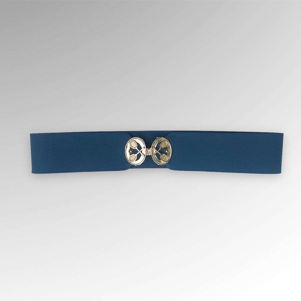 Preppy Tennis Stretch Belt Vintage 80’s Classic
